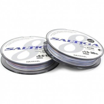 Плетеная леска DAIWA UVF Saltiga 8 Braid + SI 2-35lb-300 15,8kg ( 300м )